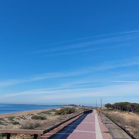 Estudio Con Piscina Y Garaje A 100 Mtr De La Playa Isla Cristina Dış mekan fotoğraf